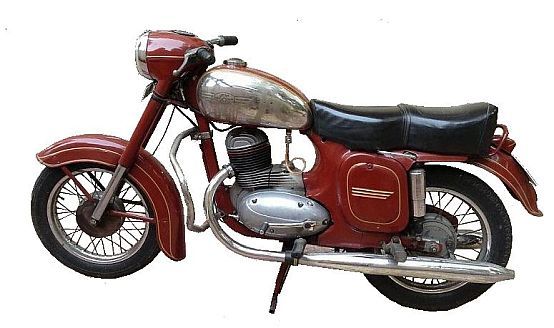 Jawa 250 Type 353/04 Kyvacka (onder licentie)