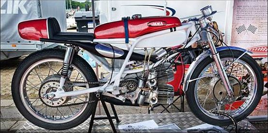 Jawa 125cc 527 V-twin racer