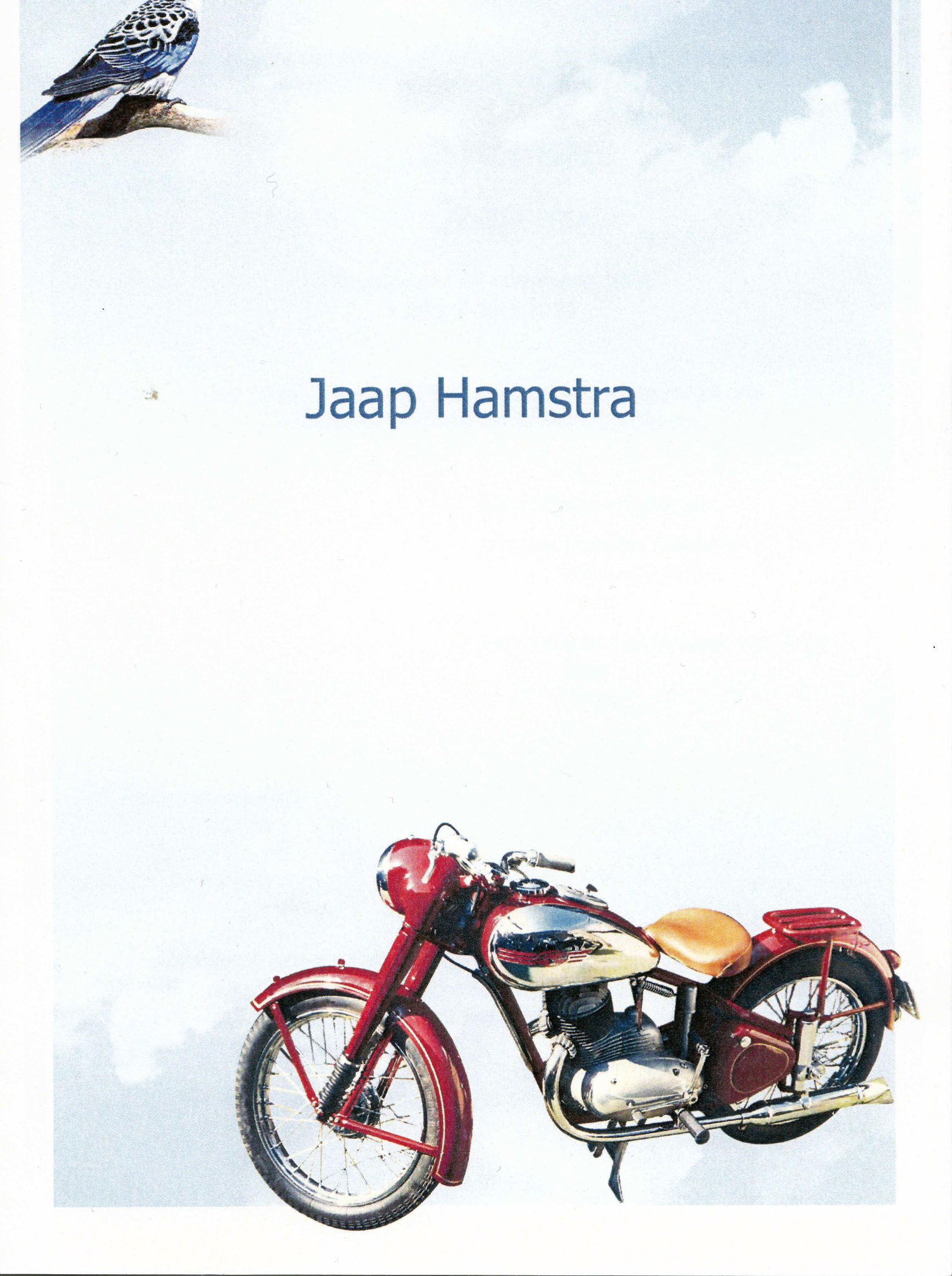 jaap hamstra rouwkaart 1